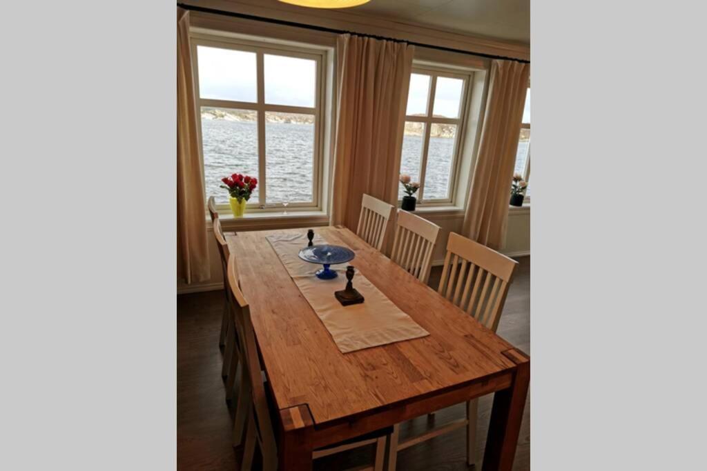 Seaside Apartment In Unique Location Ågotnes Exteriör bild